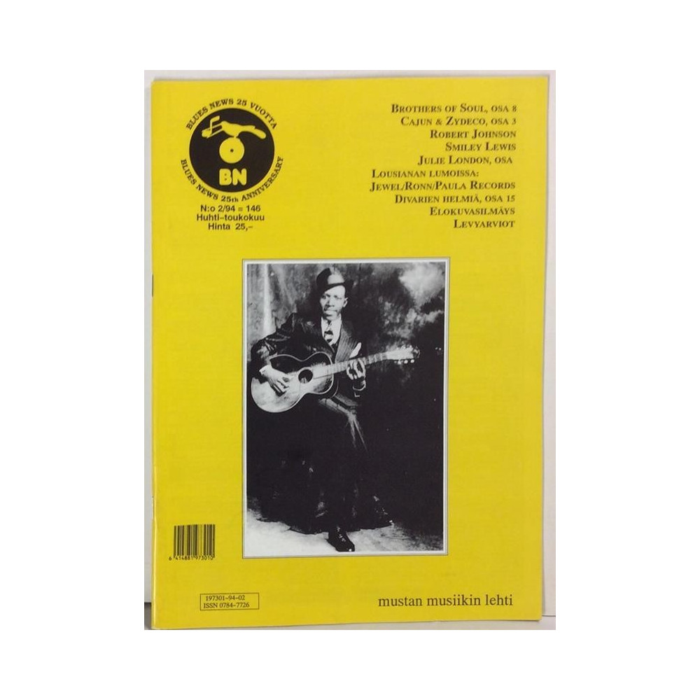 Blues News 1994 No.2 Robert Johnson,Julie London