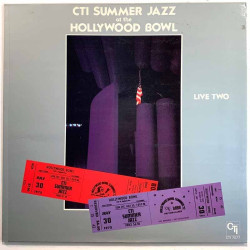 CTI All-Stars 1977 CTI 7077 CTI summer jazz at the Hollywood Bowl live two Begagnat LP
