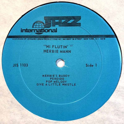 Mann Herbie 1957 JIS-1103 Super Flute Begagnat LP