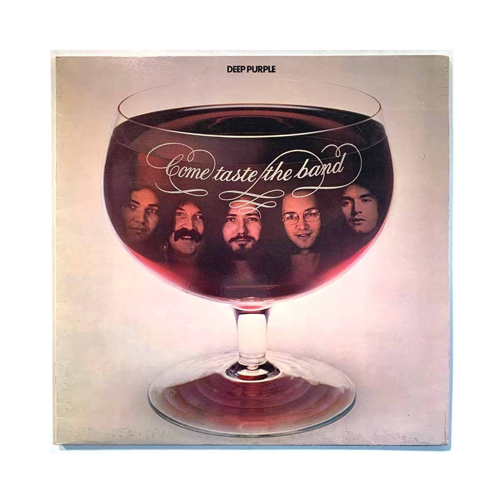 Deep Purple LP Come taste the band  kansi EX levy VG+ Käytetty LP