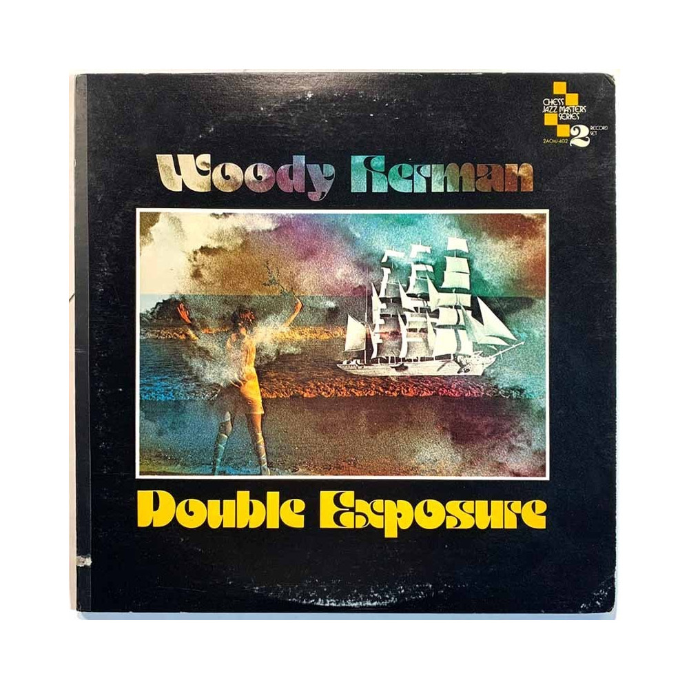 Herman Woody LP Double Exposure 2LP  kansi VG levy EX Käytetty LP