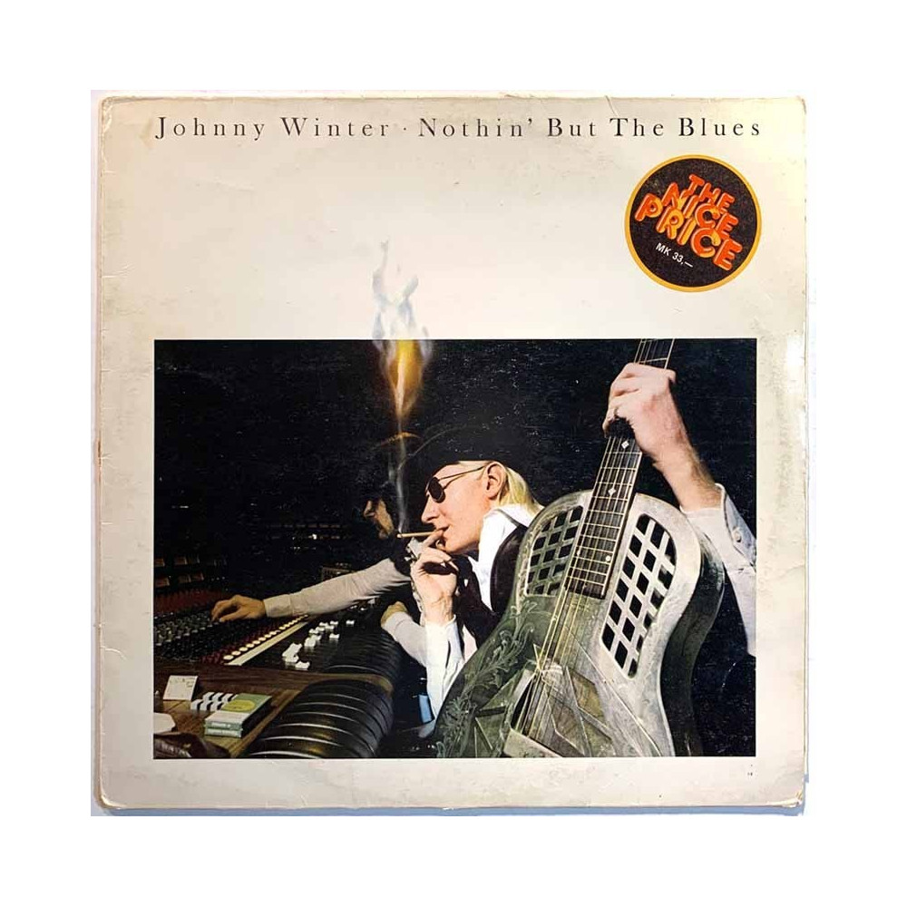 Winter Johnny LP Nothin' but the blues  kansi VG- levy VG+ Käytetty LP