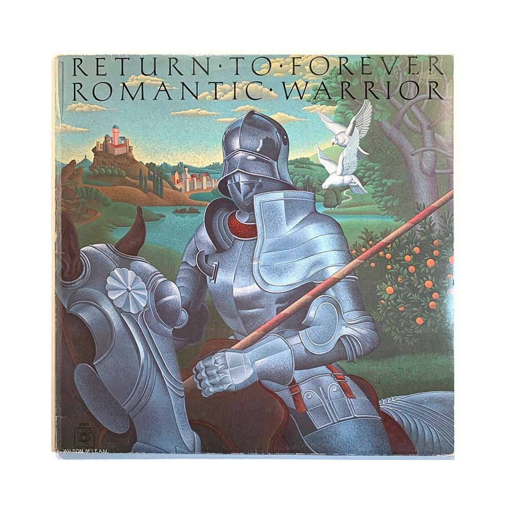 Return To Forever LP Romantic warriot  kansi VG- levy EX- Käytetty LP