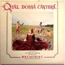 Ettore De Carolis LP Qual Donna Cantera  kansi VG levy EX Käytetty LP