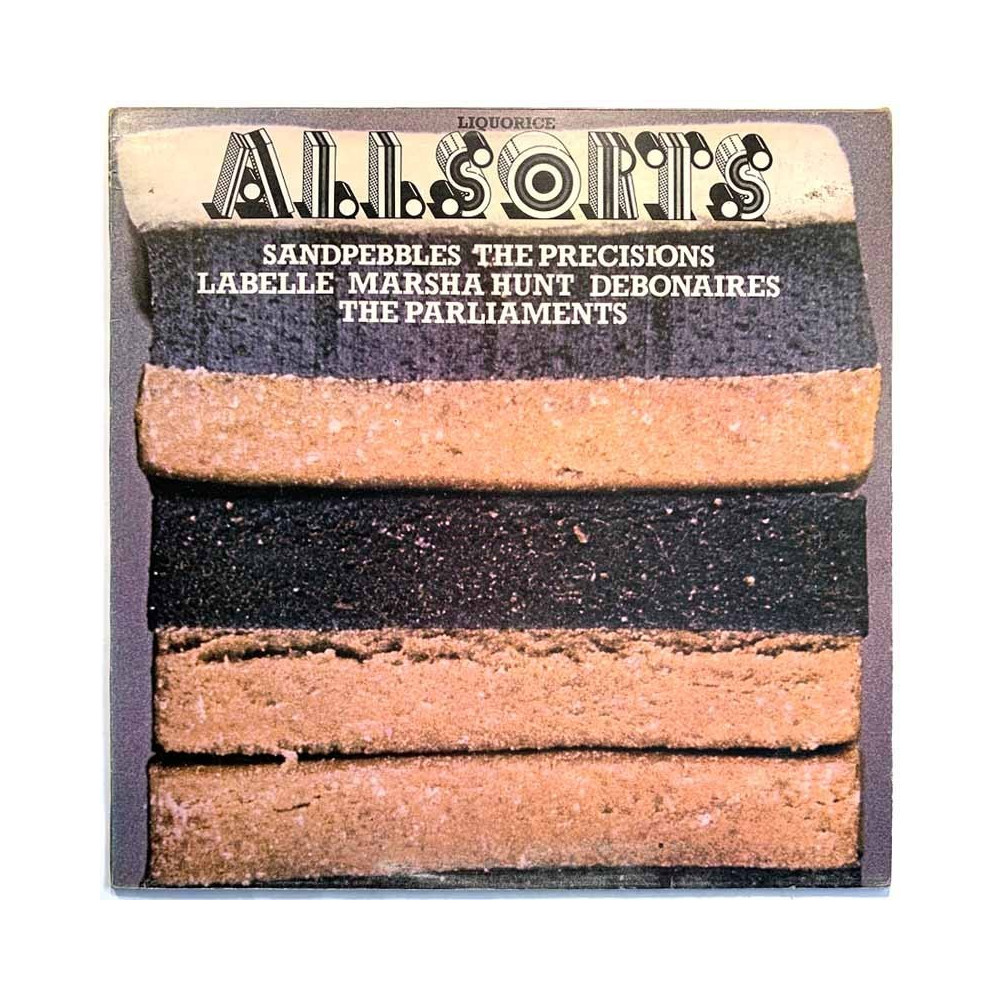 Parliaments, Labelle ym. LP Liquorice Allsorts  kansi VG levy EX Käytetty LP