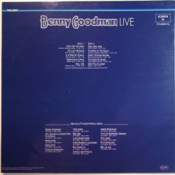 Goodman Benny Käytetty LP-Levy Live 1971-1973  kansi EX levy EX Käytetty LP