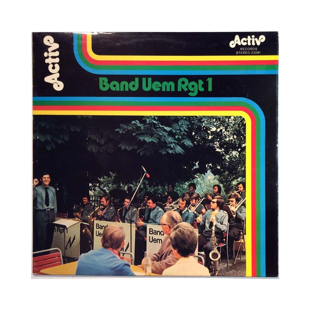 Band Uem Rgt 1 Käytetty LP-Levy Band Uem Rgt 1  kansi EX levy EX Käytetty LP
