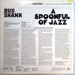 Shank Bud Käytetty LP-Levy A Spoonful Of Jazz  kansi VG+ levy VG Käytetty LP