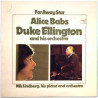 Babs Alice, Duke Ellington Käytetty LP-Levy Far Away Star  kansi VG- levy G+ Käytetty LP