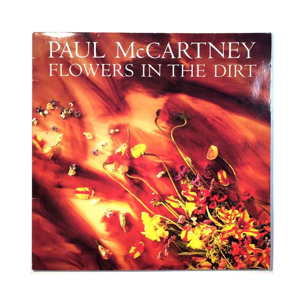McCartney Paul Käytetty LP-Levy Flowers In The Dirt  kansi VG+ levy VG Käytetty LP