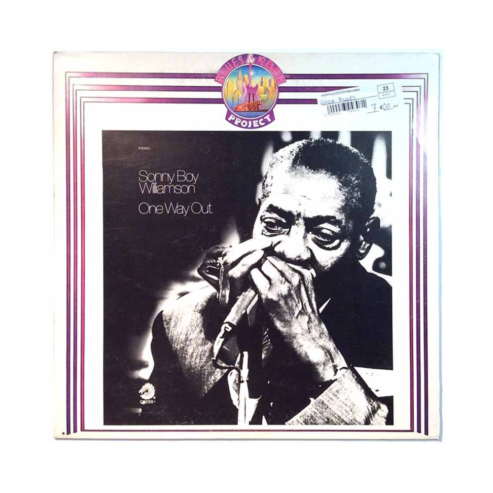 Williamson Sonny Boy 1955-1957 BRP 2015 One way out Begagnat LP
