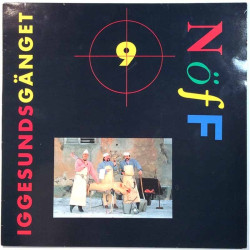 Iggesundsgänget Käytetty LP-Levy Nöff  kansi EX levy EX Käytetty LP