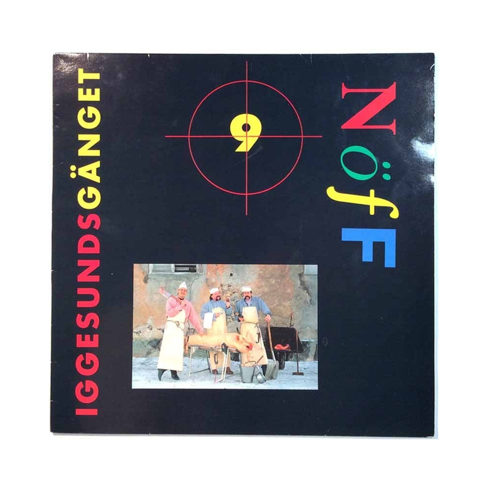 Iggesundsgänget Käytetty LP-Levy Nöff  kansi EX levy EX Käytetty LP