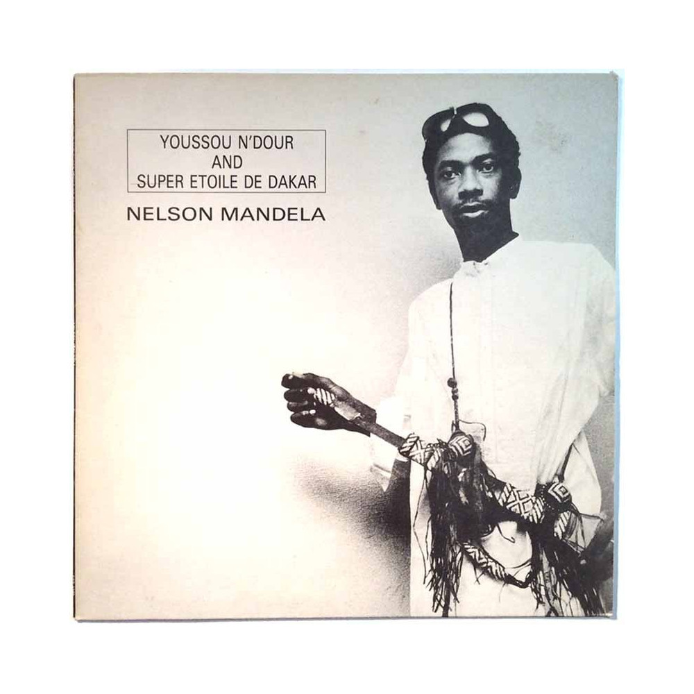 Youssou N'Dour and Super Etoile De Dakar Käytetty LP-Levy Nelson Mandela  kansi EX levy EX Käytetty LP