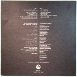 Youssou N'Dour and Super Etoile De Dakar Käytetty LP-Levy Nelson Mandela  kansi EX levy EX Käytetty LP