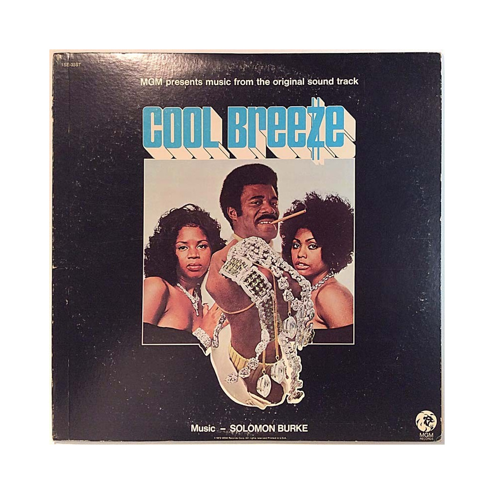 Burke Solomon Käytetty LP-Levy Cool Breeze  kansi VG+ levy VG+ Käytetty LP