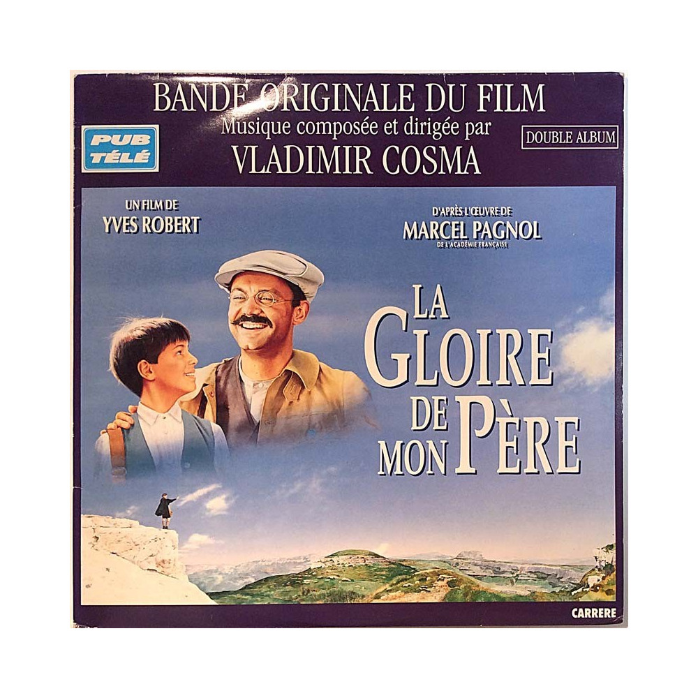 Bande Originale Du Film - Vladimir Cosma Käytetty LP-Levy La gloire de mon père / Le château de ma mère 2LP  kansi VG+ levy EX K