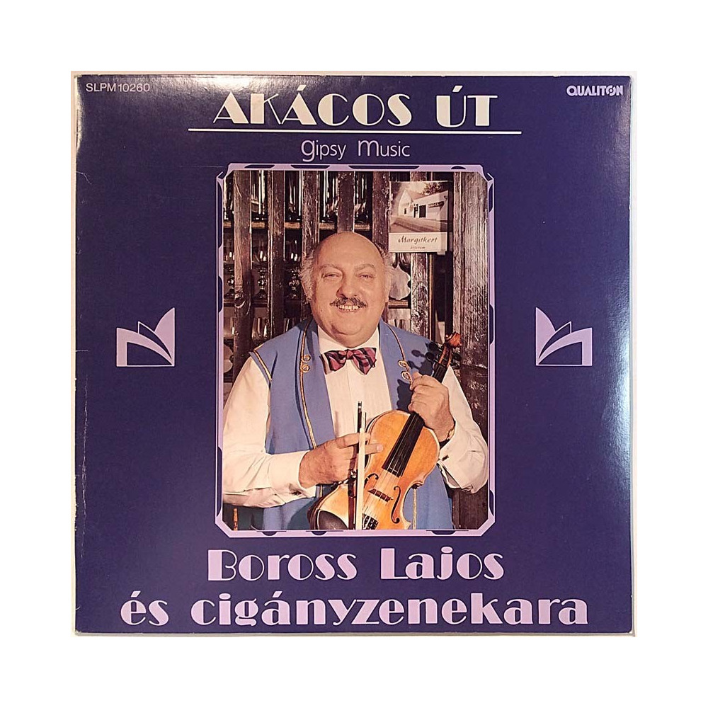 Lajos Boross Käytetty LP-Levy Gipsy Music  kansi EX levy EX Käytetty LP