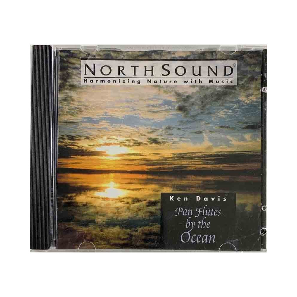 Davis Ken CD-levy Pan Flute by the Ocean  kansi EX levy VG+ Käytetty CD