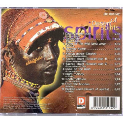 Desert Of Spirits CD-levy Musical Moods and Chants of Native Africa  kansi EX levy EX Käytetty CD