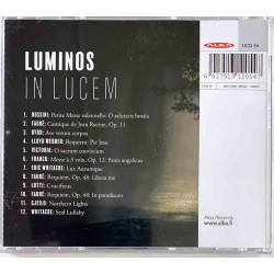 Luminos CD-levy In Lucem  kansi EX levy EX Käytetty CD