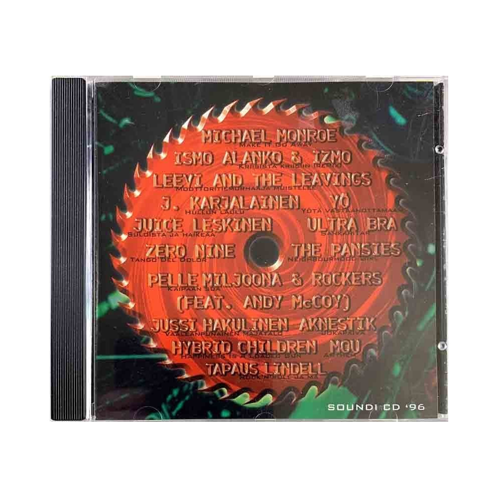 Zero Nine, Ismo Alanko, Juice Leskinen ym. CD-levy Soundi CD -96  kansi VG+ levy EX- Käytetty CD