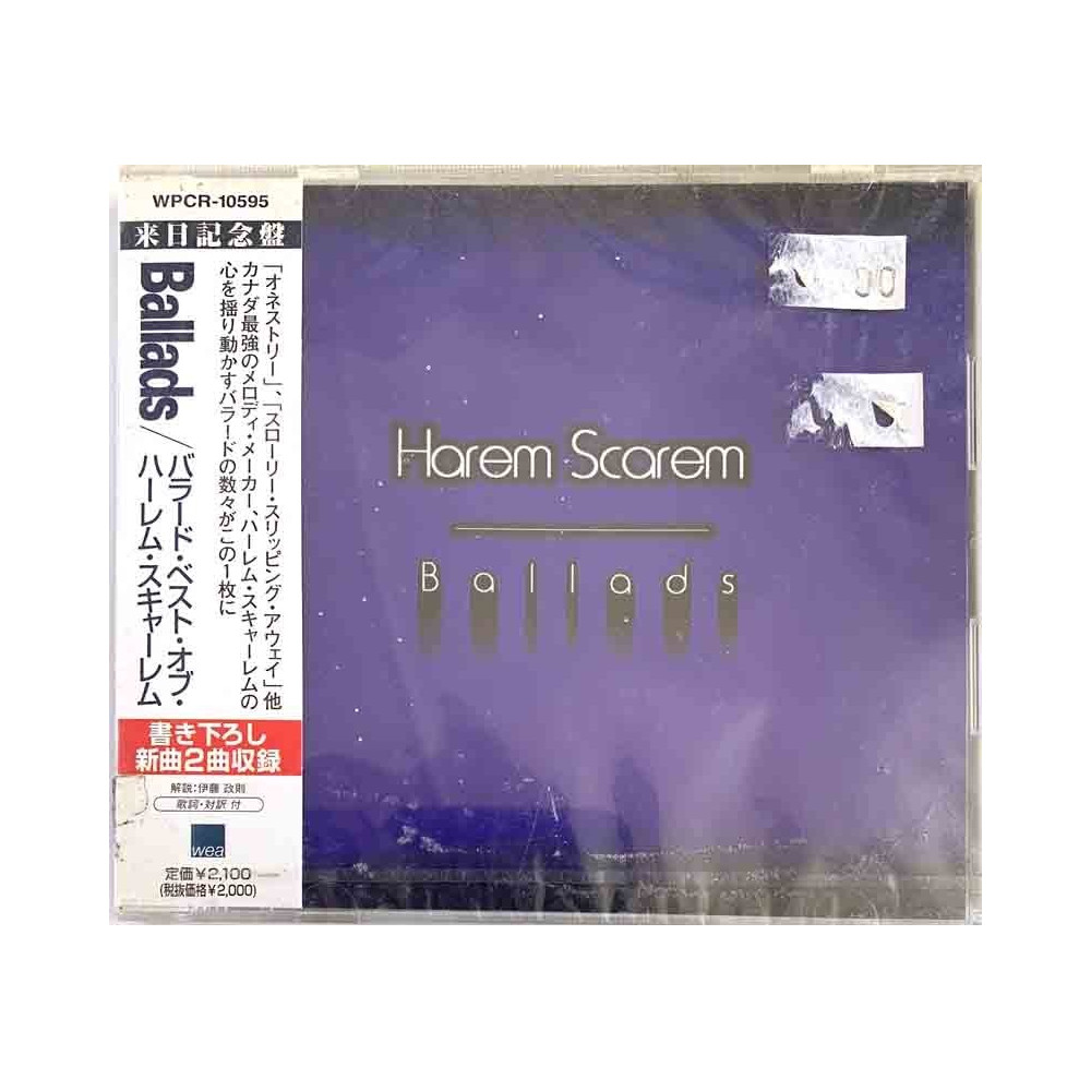 Harem Scarem CD-levy Ballads  kansi EX levy EX Käytetty CD