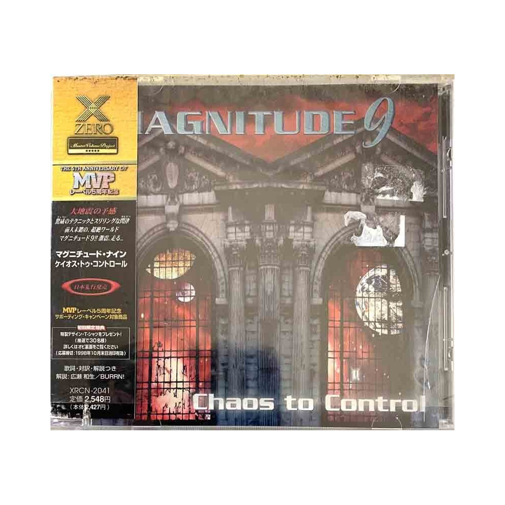 Magnitude 9 1998 XRCN-2041 Chaos to control, made in Japan CD Begagnat