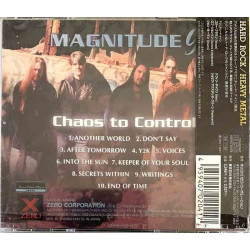 Magnitude 9 1998 XRCN-2041 Chaos to control, made in Japan CD Begagnat