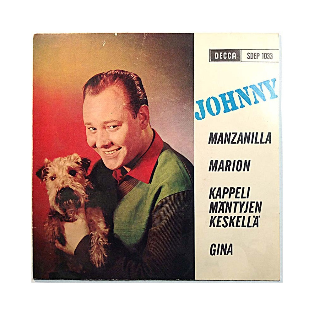 Johnny Forsell: Manzanilla / Marion + 2 muuta EP  kansi EX- levy EX- käytetty vinyylisingle