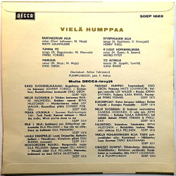 Pumppuveikot 1961 SDEP 1023 Vielä humppaa EP begagnad singelskiva