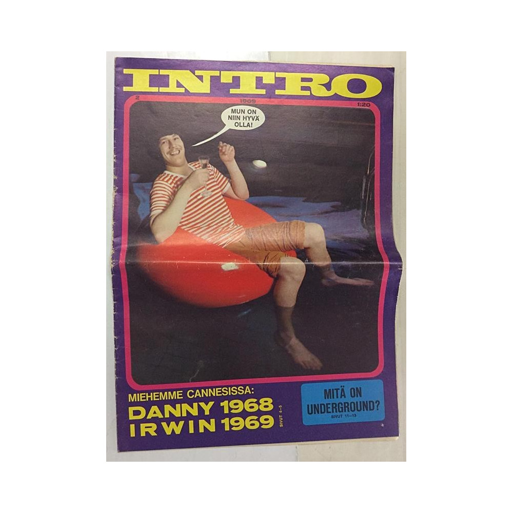 Intro 1969 No.2 Irwin Goodman,Danny,Ernos
