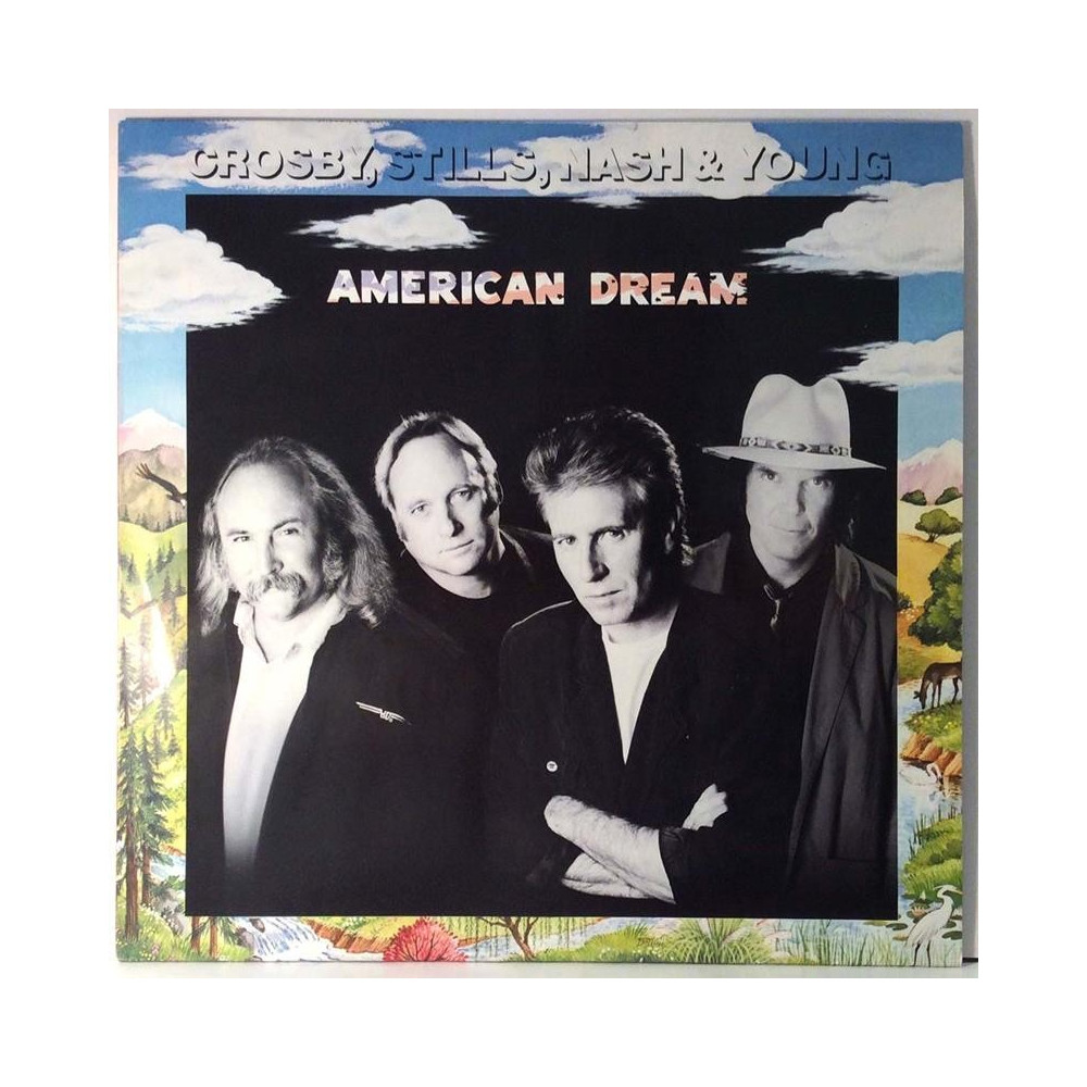 Crosby Stills Nash & Young: American Dream - Käytetty LP EX / EX
