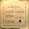 Liemola Lasse 1959 MY-EP 708 Laulaa Paul Ankan sävellyksiä EP begagnad singelskiva