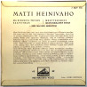 Heinivaho Matti: Matti Heinivaho -60 EP  kansi VG+ levy VG+ käytetty vinyylisingle