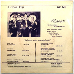 Neloset: Triola EP -62  kansi EX- levy EX käytetty vinyylisingle