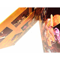 Wishbone Ash LP Live dates 2LP  kansi VG levy EX LP