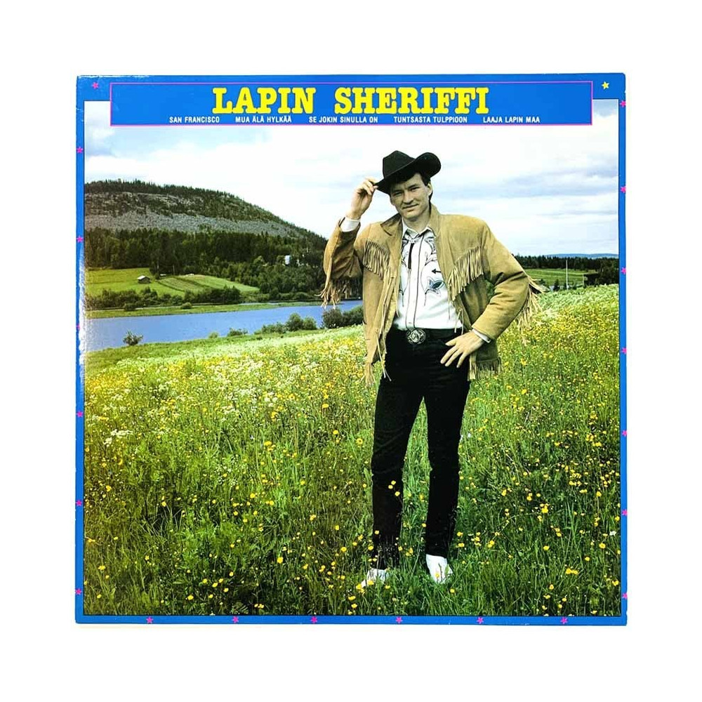 Kaltiokumpu Oiva LP Lapin Sheriffi  kansi EX levy EX LP