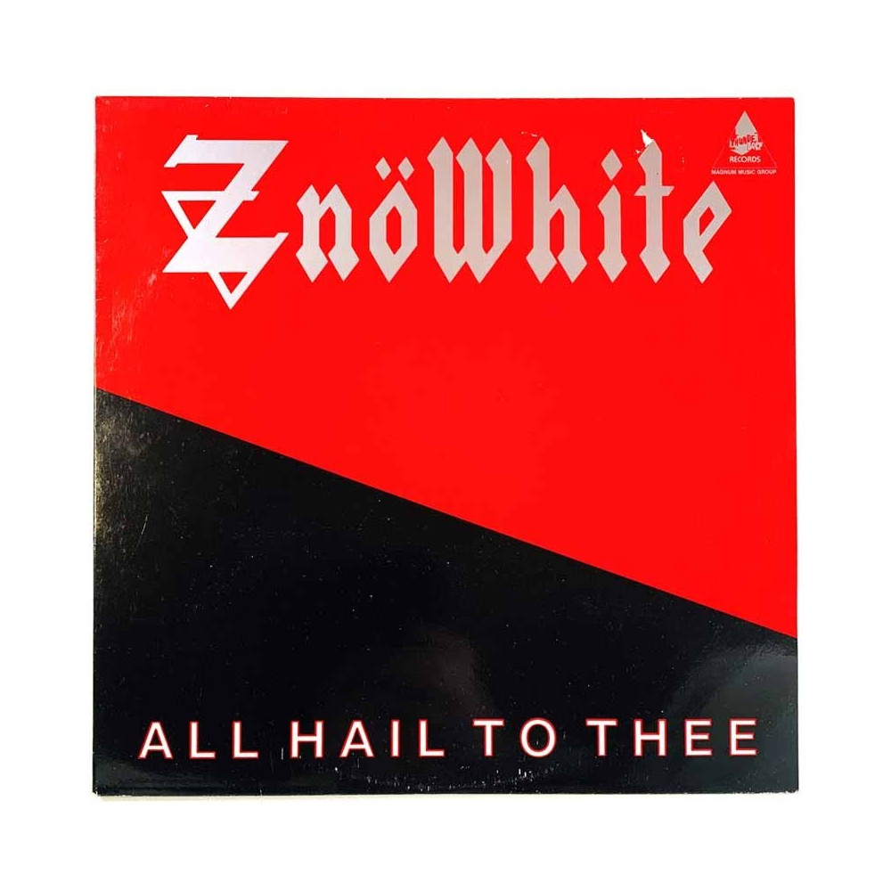 Znöwhite LP Allhail to thee  kansi VG+ levy EX LP