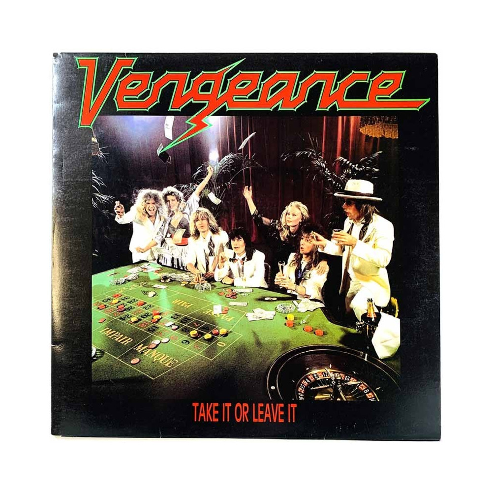 Vengeance LP Take it or leave it  kansi EX levy EX LP