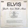 Elvis LP You'll Never Walk Alone  kansi VG+ levy EX Käytetty LP