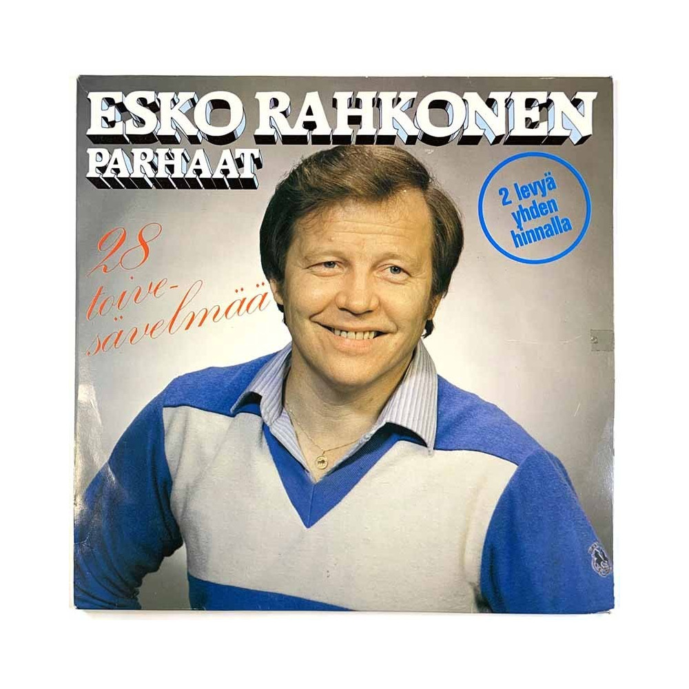 Rahkonen Esko 1982 CBS 22214 Parhaat 28 toiveiskelmää 2LP Begagnat LP