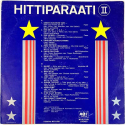 Tero Markus, Timo Panell, Matti ja Teppo LP Hittiparaati II  kansi VG levy EX Käytetty LP