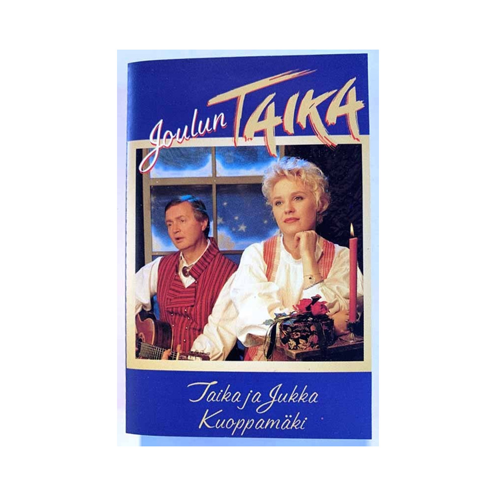 Kuoppamäki Jukka ja Taika Kuoppamäki: Joulun Taika kansipaperi EX , musiikkikasetin kunto EX käytetty kasetti