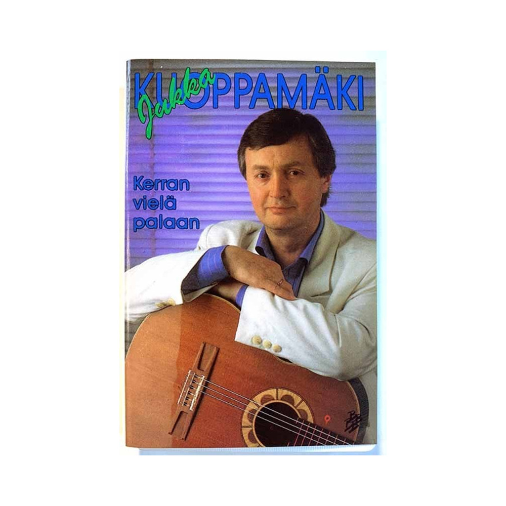 Kuoppamäki Jukka: Kerran vielä palaan kansipaperi EX , musiikkikasetin kunto EX käytetty kasetti