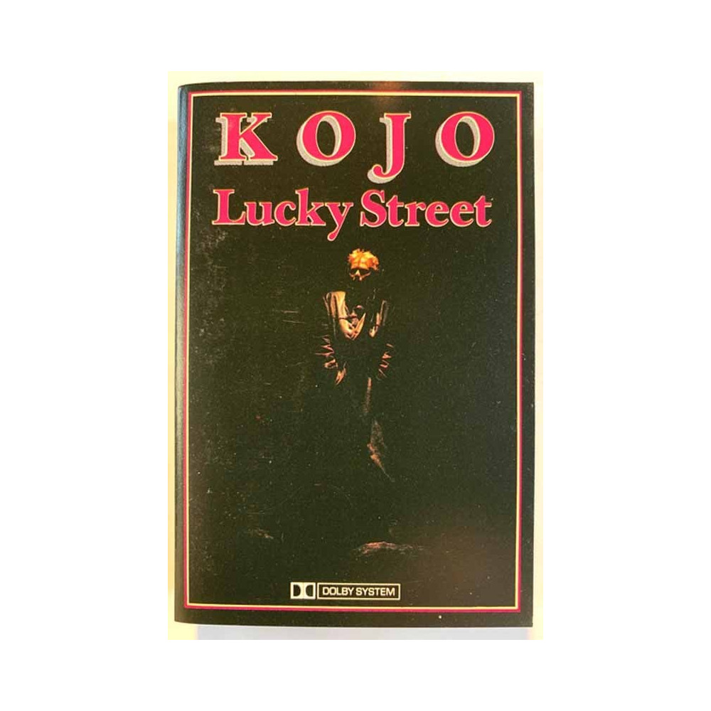 Kojo: Lucky street kansipaperi EX , musiikkikasetin kunto EX käytetty kasetti