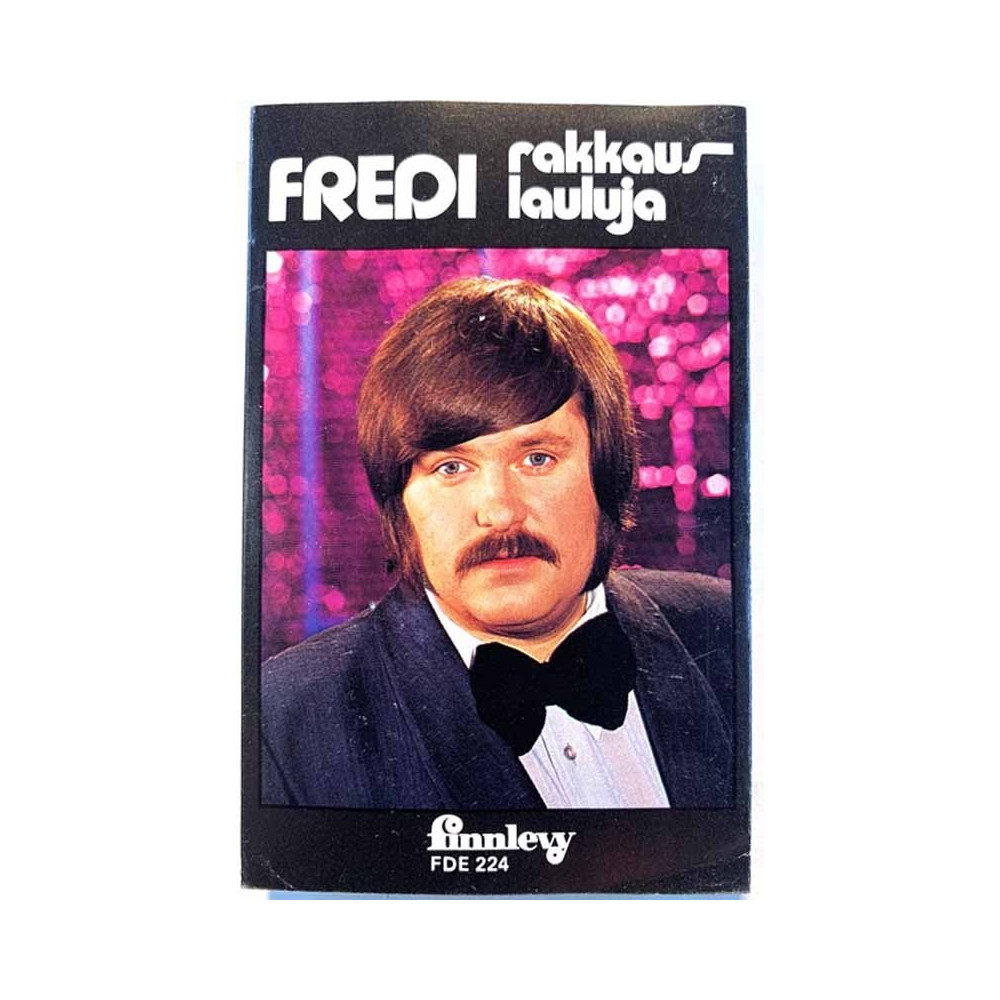 Fredi: Rakkauslauluja kansipaperi EX , musiikkikasetin kunto EX käytetty kasetti