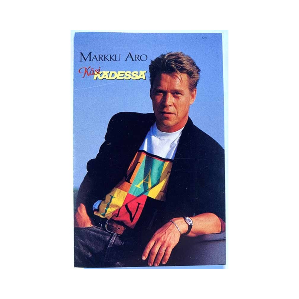 Aro Markku: Käse kädessä kansipaperi EX , musiikkikasetin kunto EX käytetty kasetti