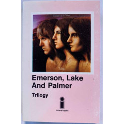 Emerson, Lake and Palmer: Trilogy kansipaperi VG+ , musiikkikasetin kunto VG+ käytetty kasetti