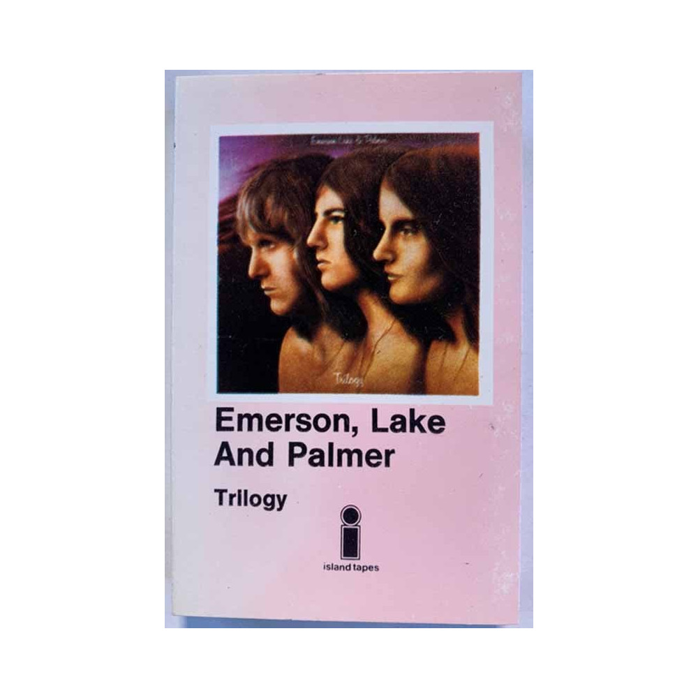 Emerson, Lake and Palmer: Trilogy kansipaperi VG+ , musiikkikasetin kunto VG+ käytetty kasetti